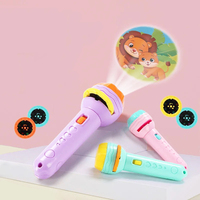 Lampe de poche projecteur torche lampe jouet bébé dormir livre d'histoire éducation précoce jouet pour enfant vacances anniversaire cadeau de noël allumer jouet