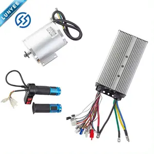 BM1109 800W 1000W 1200W 1500W 1600W 2000W 3000W fırçasız DC Motor 36V 48V 60V 72V Go-karts atv BL DC MOTOR için