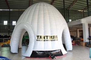 Inflatable White Dome Tent with Waterproof Durable Design Electric Inflation Over 12ft Dimensions for Advertising Party Events - Product Image 6