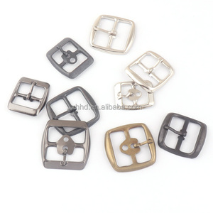 Hebilla de cinturón de hierro de 15-25mm personalizada, hebilla cuadrada, accesorio de <span class=keywords><strong>hardware</strong></span> para bolso, correa para bolso - Product Image 4