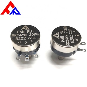 Wholesale 10K 50K 100K Metal Shaft Rotary Potentiometer Rheostats - Product Image 4