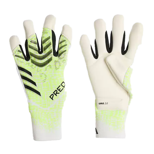 Gants de gardien de but en latex Falcon Pro vert violet unisexe respirants antidérapants pour le football en plein air et la salle de sport - Product Image 1