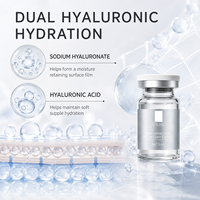 Sérum hydratant pour le visage DRHG à l'acide tranexamique, essence aqueuse légère, hyaluronate de sodium, acide 3-O-éthyl ascorbique, 5 ml x 10 flacons