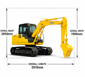 Excavadora de Largo Alcance SDXG 20T, Equipo de Construcción Multifuncional, Nuevo Modelo - Product Image 5