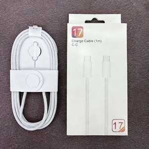 Cam 60W Pd Nhanh Chóng Sạc Cáp Dữ Liệu Sạc <span class=keywords><strong>USB</strong></span> Loại C Dây Cho Iphone 17 Bện Che Chắn iPhone Chargeur Cáp - Product Image 2