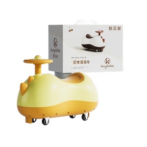 Trottinette d'équilibre dinosaure Kuyadoo pour enfants de 1 à 3 ans avec siège et fonction pousseur - Product Image 5