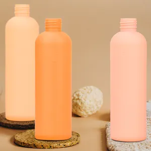 Umwelt freundlicher biologisch abbaubarer Behälter 250ml HDPE Plastik flasche für Dusch gel Shampoo flaschen Luxus