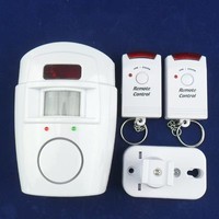 Detektor keamanan Alarm, kendali jarak jauh nirkabel dalam/luar ruangan, sistem peringatan Sensor gerakan untuk rumah, garasi, elektronik konsumen