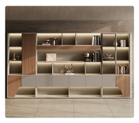 Bureau de direction - Bureau de direction de luxe et haut de gamme - Grande table de conférence - Bureau et chaise de bureau simples et modernes