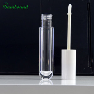 Venta al por mayor de envases de brillo de labios de lujo con logotipo personalizado 5ml 6ml 8ml tubos de varita de plástico PP con acabado brillante cosméticos de etiqueta privada - Product Image 2