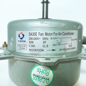 มอเตอร์พัดลม SA30E สำหรับเครื่องปรับอากาศ 208-240V 50Hz 30W 6P CL.B พร้อมสัญลักษณ์การหมุน - Product Image 1