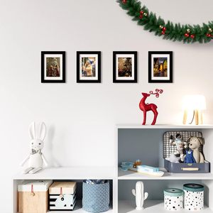 Wholesale 4*6 5x7 Mdf Photo <b>Frame</b> <b>Black</b> Simple Wood <b>Frame</b> for Picture Poster Photo with Wood Grain for Wall - Product Image 6