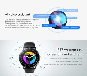 Montre connectée haut de gamme de qualité supérieure, écran tactile complet, appels, moniteur de fréquence cardiaque, moniteur sportif, montre intelligente pour homme, femme, garçon, fille - Product Image 3