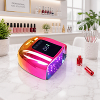 Secador de Uñas LED UV Profesional Portátil H45 de 96W de Alta Potencia, Personalizable con Logotipo, Nuevo, para Salones de Belleza, Inalámbrico, de Plástico