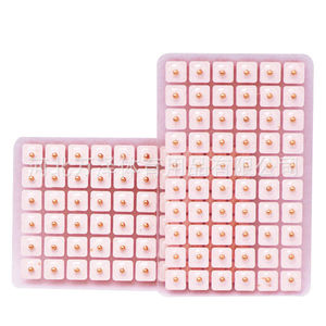 Parches de acupuntura para oídos con cuentas de plástico, caja de 600 unidades para terapia de masaje - Product Image 3