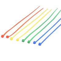 Bridas para cables de nailon PA66 de alta pureza 4 (3,6) X 400mm Bridas con cremallera autoblocantes Plástico Colorido