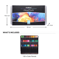 Crayons de couleur professionnels à base d'huile, 120 couleurs, ensemble de crayons de couleur pour artistes, dessin, croquis, peinture, papeterie, fournitures artistiques