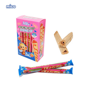 Délicieuses et savoureuses gaufrettes aromatisées <span class=keywords><strong>à</strong></span> la fraise, aux cacahuètes et <span class=keywords><strong>à</strong></span> <span class=keywords><strong>l</strong></span>'<span class=keywords><strong>avoine</strong></span> en boîte, le choix parfait de collation pour <span class=keywords><strong>les</strong></span> enfants. - Product Image 4