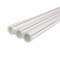 Tuyaux PPR en plastique isolant flexibles, durables, non toxiques, haute pression, blancs/gris, pour eau froide, eau chaude et drainage, Turquie
