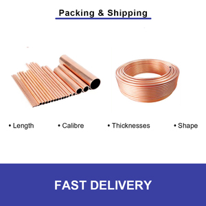 <span class=keywords><strong>Tubo</strong></span> <span class=keywords><strong>de</strong></span> <span class=keywords><strong>Cobre</strong></span> <span class=keywords><strong>de</strong></span> <span class=keywords><strong>1</strong></span>/4" y <span class=keywords><strong>1</strong></span>/2" Pulgadas para Aire Acondicionado y Refrigeradores, <span class=keywords><strong>Precio</strong></span> <span class=keywords><strong>de</strong></span> Fábrica MAXI, con Servicios <span class=keywords><strong>de</strong></span> Soldadura y Doblado, Tamaños Personalizados - Product Image 2