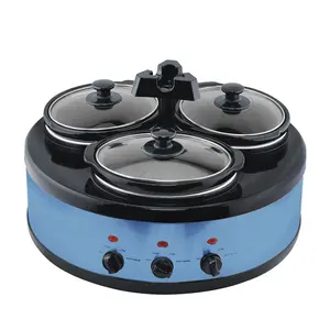 triple pot multi purpose slow cooker grill programmable rice cooker farberware slow cooker