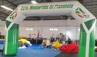 Arche gonflable personnalisée pour événements extérieurs, ligne d'arrivée, départ de course, entrée, Arco Inflable