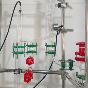 Reactor <span class=keywords><strong>de</strong></span> destilación <span class=keywords><strong>de</strong></span> vidrio a escala piloto para síntesis orgánica y purificación <span class=keywords><strong>de</strong></span> compuestos - Product Image 4
