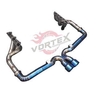 Escape Trasero Vortex Titanium Sin Válvulas para Porsche 911 991.1 991.2 GT3 GT3 RS, Ligero y de Ajuste Directo - Product Image 2