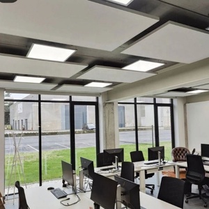 Precios <span class=keywords><strong>de</strong></span> Fábrica: Nubes Acústicas Modulares Curvas <span class=keywords><strong>de</strong></span> <span class=keywords><strong>Fibra</strong></span> <span class=keywords><strong>de</strong></span> <span class=keywords><strong>Vidrio</strong></span> para Techo con Bafles Colgantes <span class=keywords><strong>de</strong></span> Precisión Personalizables para Interiores - Product Image 3