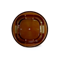 Vente en gros 80ML Rond Logo personnalisé IML Impression Pp Cookie Cracker Contenants Chocolat Biscuit Tasse Récipient en plastique pour les bonbons