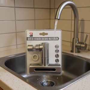 Universal Rotary Pressure Filter 6/U Multifunction Extension Faucet Aerator - Product Image 2