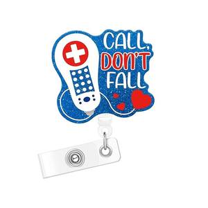 易拉水晶亚克力闪光伸缩旋转夹ABS医疗证书徽章卷轴方便伸缩 - Product Image 5