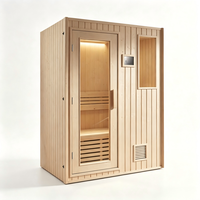Ruang Sauna Rumah Kustom dengan Gaya Kayu Skandinavia dan Sistem Kesehatan Cerdas untuk Rumah Premium Modern