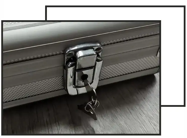 Customized Size Storage Carrying Aluminum Watch Case/Box