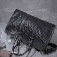OEM Designer PU Leather Portfolio Hand Bag for Business Office Briefcase Laptop Bag for Men
