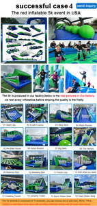 Parcours d'obstacles géant pour enfants Jouets gonflables d'extérieur Château gonflable Wipeout Jeu grand parcours d'obstacles gonflable pour adultes - Product Image 6