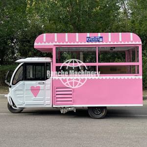 Cuisine mobile solaire électrique hybride à 3 roues pour la vente de snacks, de glaces et de saucisses - Product Image 5