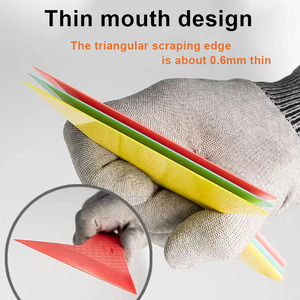 Qili Triangle Scraper Window Tint Tools Car <strong>Vinyl</strong> Wrap Water Scraper - Product Image 5