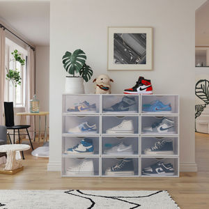 जूते कैबिनेट की भंडारण प्लास्टिक जूता कैबिनेट के लिए भंडारण प्लास्टिक जूता कैबिनेट भंडारण ऐक्रेलिक - Product Image 2