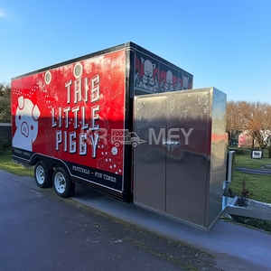 Carrito de Comida Rápida 2025 para Hot Dogs, Sushi, Pizza, Máquina Comercial de Café Espresso, Remolques de Comida, Camión de Comida Móvil de Acero Inoxidable - Product Image 4