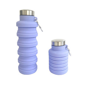 Meilleures ventes Tasse en silicone pliable rétractable unisexe Bouteilles d'eau pliables pour la course à pied Sports d'extérieur pour la salle de sport - Product Image 6