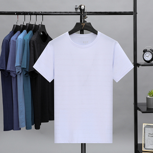 Camiseta de Verano de Secado Rápido para Hombre, Cuello Redondo, Informal, Deportiva, Transpirable, para Correr - Product Image 1