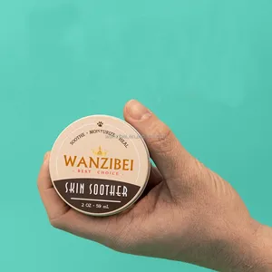 WANZIBEI Skin Soother Balm tratamiento de puntos calientes perro antiinflamatorio Tratamiento de irritación de la piel planta basada en etiqueta privada OEM ODM