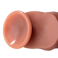 Dildo en silicone ultra réaliste avec texture, forme féminine conçue par des artisans pour une sensation immersive et une expérience réaliste