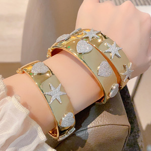 Juego de Joyería de Tres Piezas de Cobre de Alta Gama, Completamente Incrustado en Diamantes, para Bodas, Fiestas, Moda, Regalo con Textura, Nueva Llegada - Product Image 2