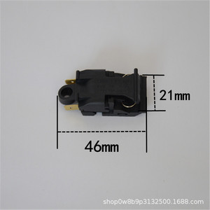 Interruptor Termostático Bimetálico 125V 3A 250V, Accesorio para Hervidor Eléctrico Automático, Calentador de Agua a Vapor, Pieza 023, Plástico Negro - Product Image 2