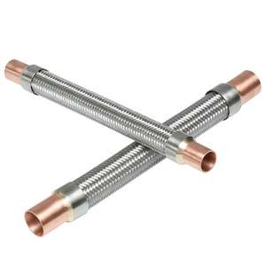 <span class=keywords><strong>Tuyau</strong></span> ondulé en acier inoxydable, état neuf, SVA 7 <span class=keywords><strong>1</strong></span>-<span class=keywords><strong>3</strong></span>/<span class=keywords><strong>8</strong></span> pouces Pièces de réfrigération : Éliminateur de vibrations et amortisseur de chocs (livraison gratuite) - Product Image 1