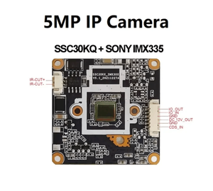 โมดูลกล้อง IP Sony IMX335 5MP รุ่น SSC30KQ, ความละเอียด 2592x1944 30FPS พร้อมระบบมองเห็นกลางคืนอัจฉริยะและ <span class=keywords><strong>P2P</strong></span> สำหรับกล้องวงจรปิด - Product Image 1