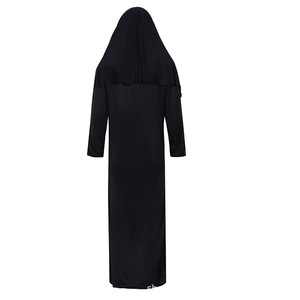 Conjunto de Disfraces de <span class=keywords><strong>Monja</strong></span> y Sacerdote con Collar de Cruz y Accesorios, Atuendos Auténticos para Cosplay de Parejas para Halloween - Product Image 3