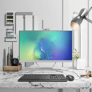 PC todo en uno 23,8 ''Core I3 I5 I7 Monoblock Todo en uno Pc Computadoras para juegos Computadoras de escritorio Gamer AIO PC Barebone - Product Image 1